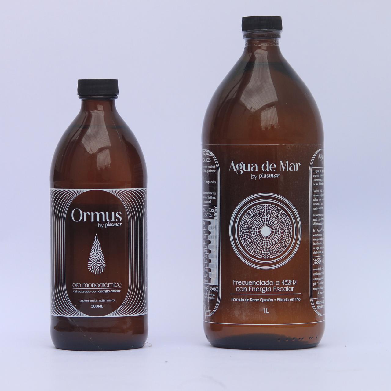 Paquete de Ormus y Agua de Mar